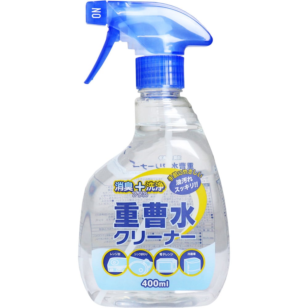 マルフクケミファ　消臭+洗浄 重曹水クリーナー 400mL　1個（ご注文単位1個）【直送品】