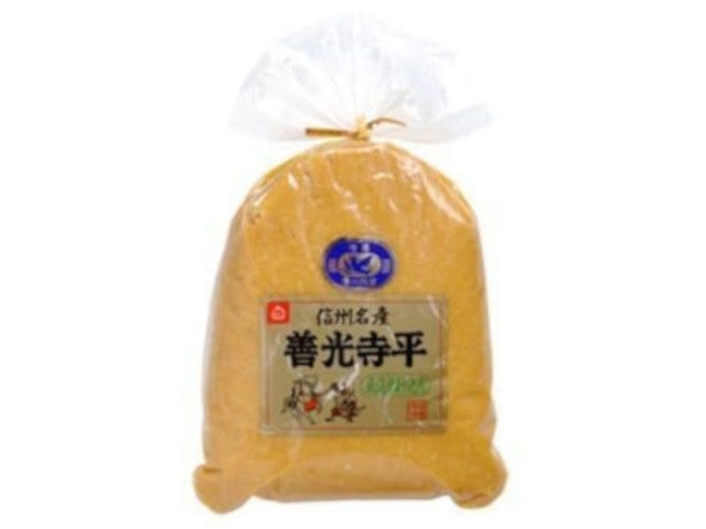 マルモ青木善光寺平味噌白袋1kg※軽（ご注文単位6個）【直送品】