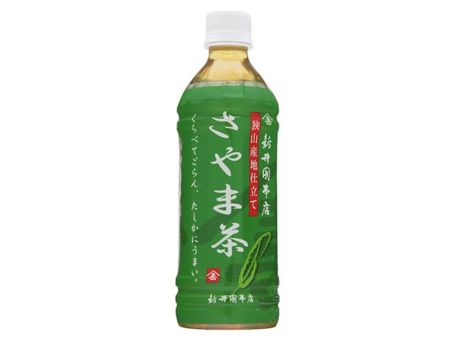 新井園さやま茶ペット500ml※軽（ご注文単位24個）【直送品】