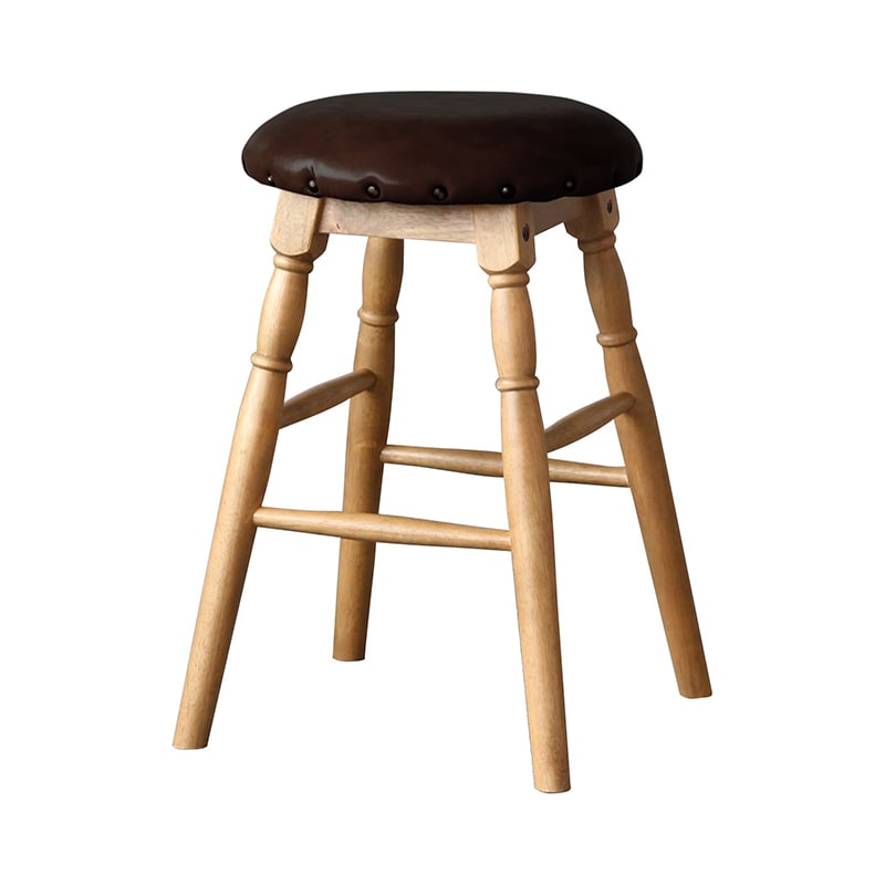 市場 ラシック　ロースツール　Low　Stool ブラウン RAS-3332BR 1台（ご注文単位1台）【直送品】