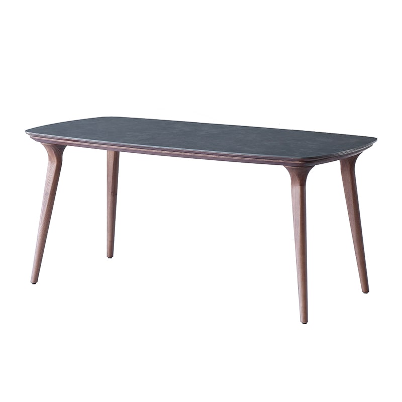 市場 テーブル　Etna　Dining　Table 160　ブラック ETT-3605BK 1台（ご注文単位1台）【直送品】