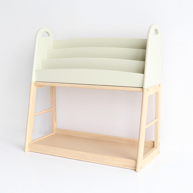 市場 ラック　Kids　PictureBook　Rack aluma　アイボリー ILR-3684IV 1台（ご注文単位1台）【直送品】