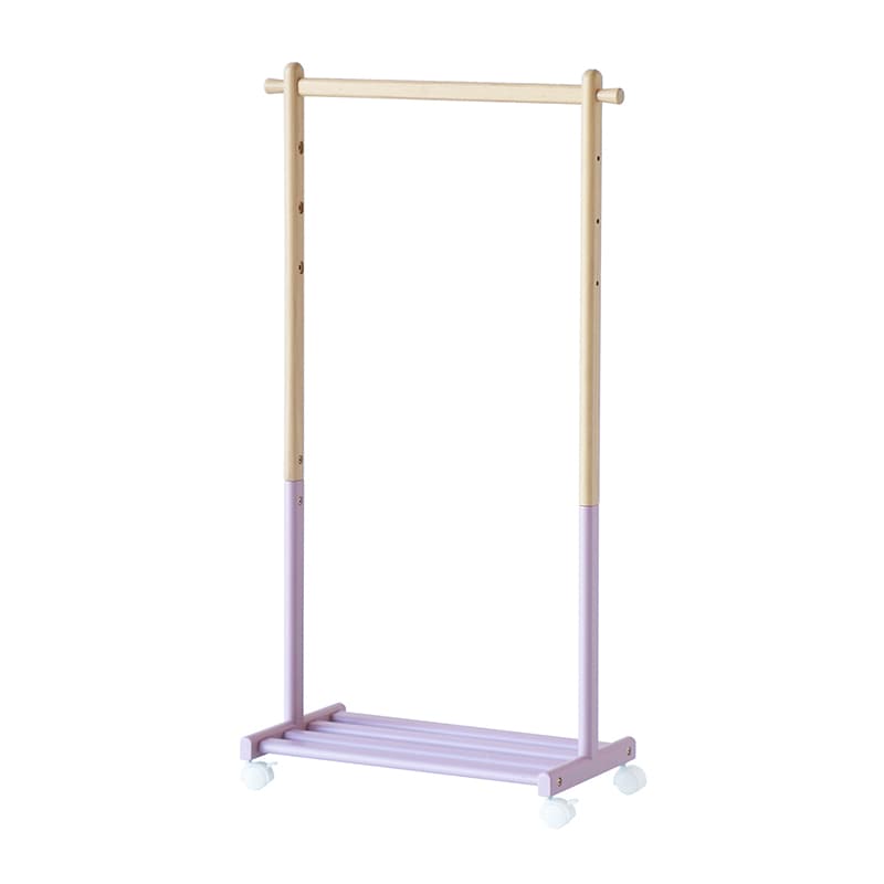 市場 ラック　Kids　Hanger　Rack mill　ラベンダーピンク ILH-3685LPK 1台（ご注文単位1台）【直送品】