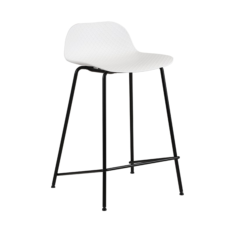 市場 バースツール　Bar　Stool01 ホワイト OFS-3717WH 1台（ご注文単位1台）【直送品】