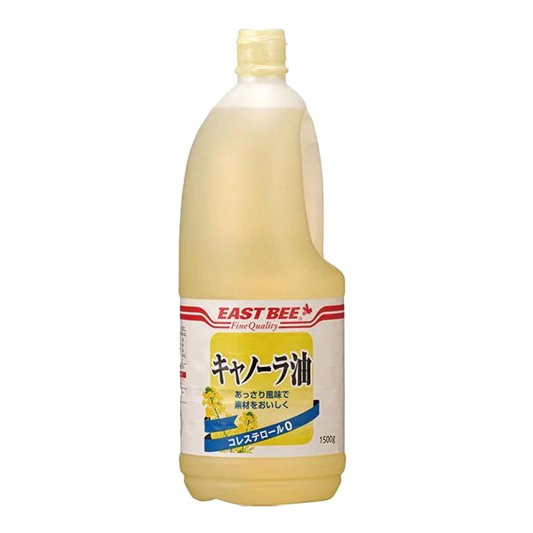 トーホー EAST　BEE　キャノーラ油 1500g 常温 1本※軽（ご注文単位1本）※注文上限数12まで【直送品】