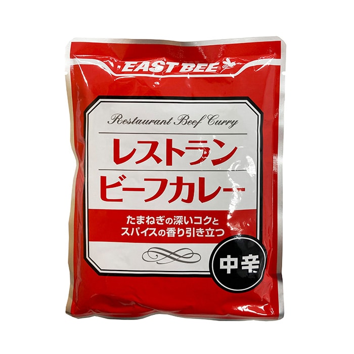 トーホー EAST　BEE　レストランビーフカレー　中辛 180g 常温 1パック※軽（ご注文単位1パック）※注文上限数12まで【直送品】