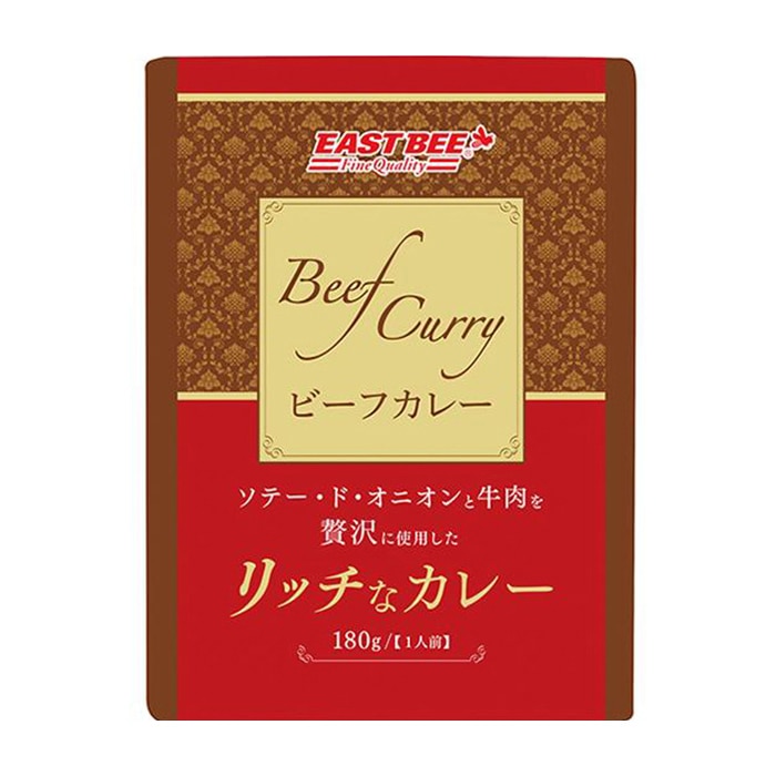 トーホー EAST　BEE　ビーフカレー 180g 常温 1個※軽（ご注文単位1個）※注文上限数12まで【直送品】