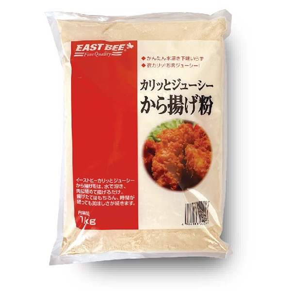 トーホー EAST　BEE　カリッとジューシー　から揚げ粉 1kg 常温 1袋※軽（ご注文単位1袋）※注文上限数12まで【直送品】