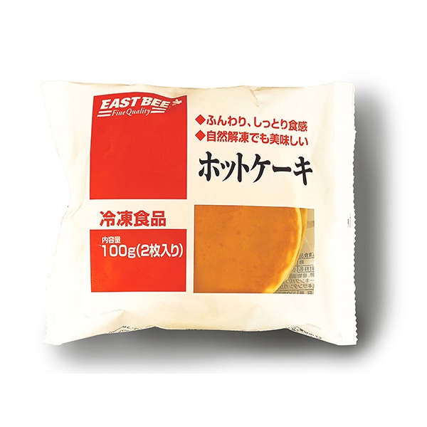 トーホー EAST　BEE　ホットケーキ 100g（2枚入り） 冷凍 1パック※軽（ご注文単位1パック）※注文上限数12まで【直送品】