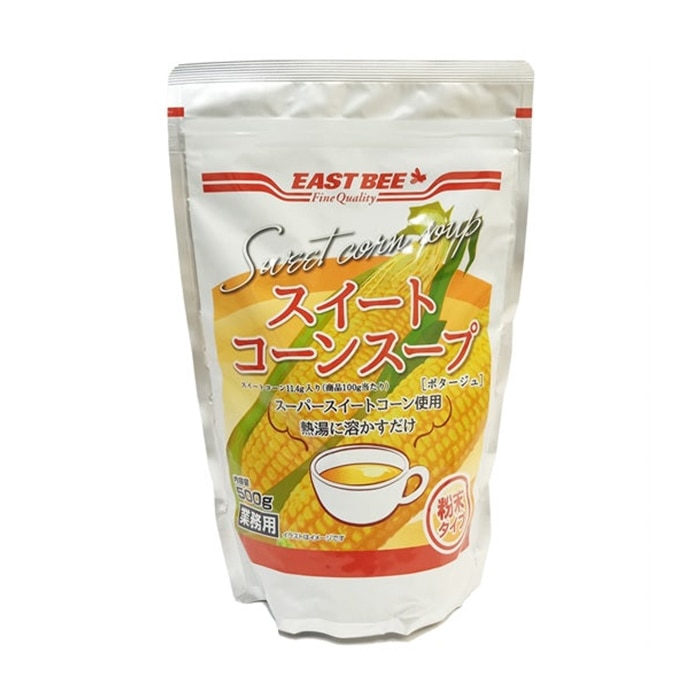 トーホー EAST　BEE　スイートコーンスープ　粉末 500g 常温 1袋※軽（ご注文単位1袋）※注文上限数12まで【直送品】