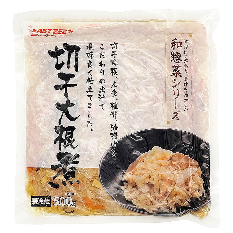 トーホー EAST　BEE　和惣菜シリーズ　切干大根煮 500g 冷蔵 1袋※軽（ご注文単位1袋）※注文上限数12まで【直送品】