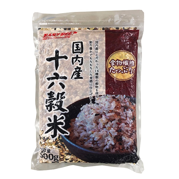 トーホー EAST　BEE　国内産十六穀米 500g 常温 1袋※軽（ご注文単位1袋）※注文上限数12まで【直送品】