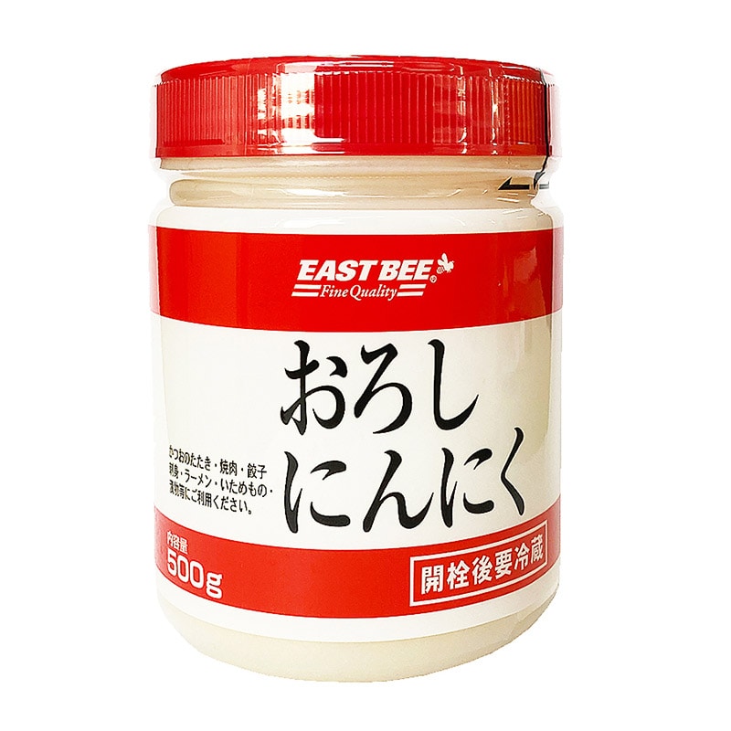 トーホー EAST　BEE　おろしにんにく 500g 冷蔵 1本※軽（ご注文単位1本）※注文上限数12まで【直送品】