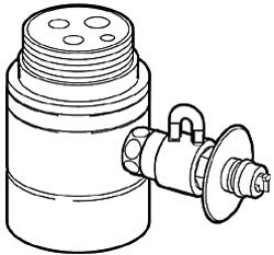 パナソニック　Panasonic 食器洗い乾燥機用 分岐水栓　CB-SMC6   CB-SMC6 1個（ご注文単位1個）【直送品】
