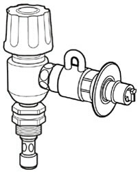 パナソニック　Panasonic 食器洗い乾燥機用 分岐水栓　CB-ET7   CB-ET7 1個（ご注文単位1個）【直送品】