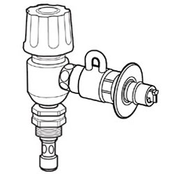 パナソニック　Panasonic 食器洗い乾燥機用 分岐水栓　CB-EM7   CB-EM7 1個（ご注文単位1個）【直送品】