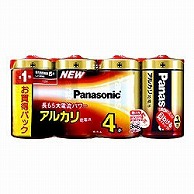 パナソニック 単2電池 LR14XJ/4SW  ［4本 /アルカリ］ LR14XJ4SW 1個（ご注文単位1個）【直送品】