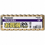 パナソニック 単3電池 LR6RJ/20SW  ［20本 /アルカリ］ LR6RJ20SW 1個（ご注文単位1個）【直送品】