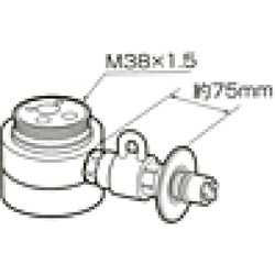 パナソニック　Panasonic 食器洗い乾燥機用 分岐水栓   CB-SED6 1個（ご注文単位1個）【直送品】