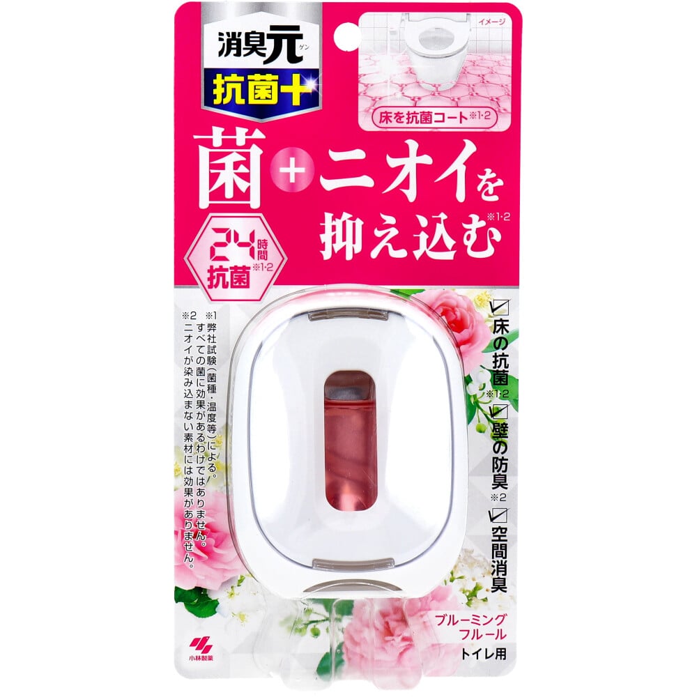 小林製薬　トイレの消臭元 抗菌+ ブルーミングフルール 6.8mL　1個（ご注文単位1個）【直送品】