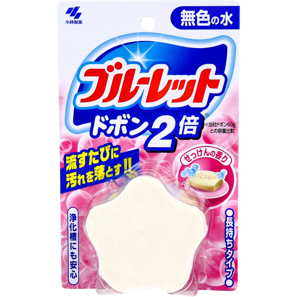 小林製薬　ブルーレットドボン2倍 せっけんの香り 120g　1個（ご注文単位1個）【直送品】