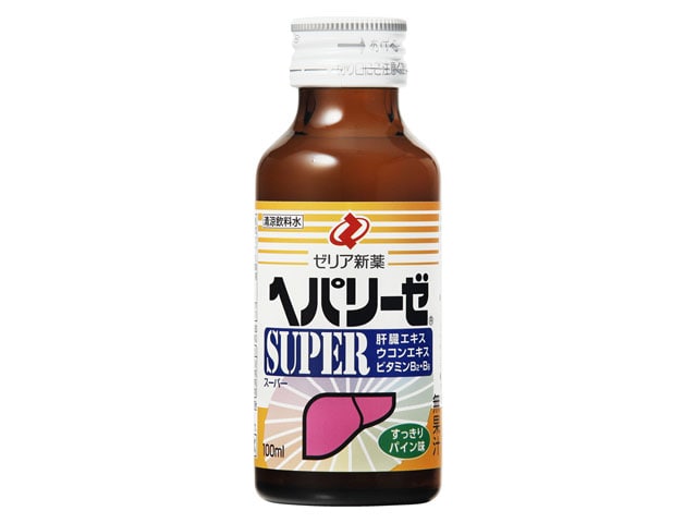 ゼリア新薬ヘパリーゼスーパー瓶100ml※軽（ご注文単位10個）【直送品】