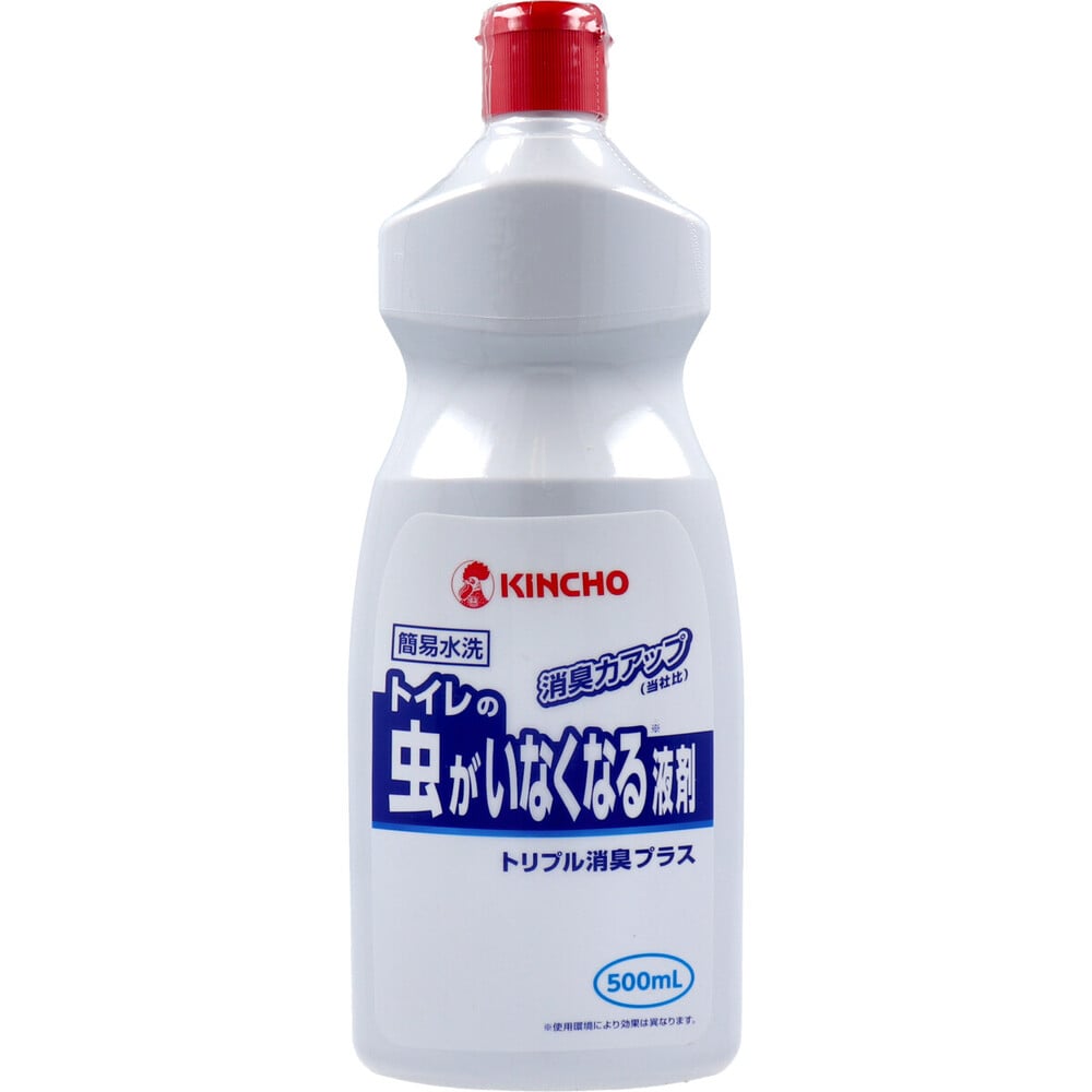 大日本除虫菊(金鳥)　キンチョウ トイレの虫がいなくなる液剤 トリプル消臭プラス 500mL　1個（ご注文単位1個）【直送品】