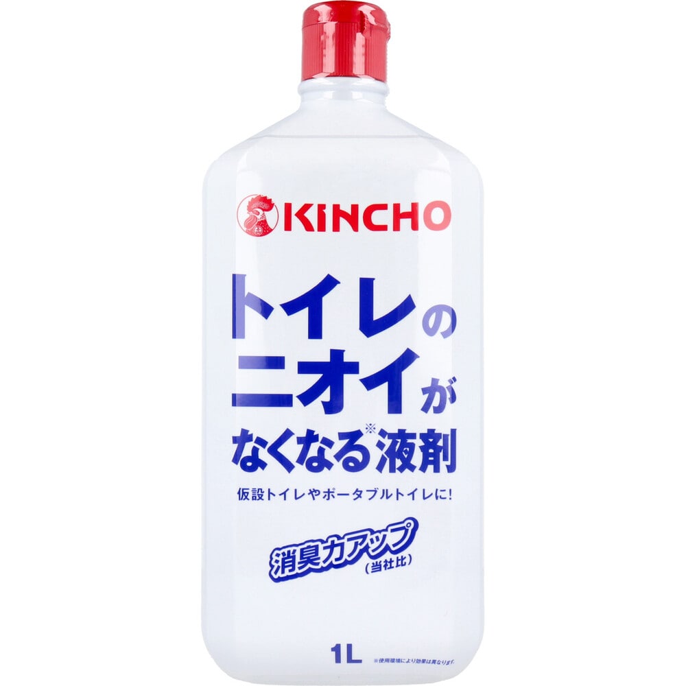 大日本除虫菊(金鳥)　キンチョウ トイレのニオイがなくなる液剤 1L　1個（ご注文単位1個）【直送品】