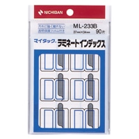 ML-233B ｱｵﾜｸ MLラミネートインデックス　青枠 1個 (ご注文単位1個)【直送品】