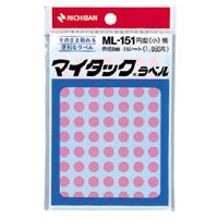 ML-151-11 ﾋﾟﾝｸ マイタックラベル　ML-151　桃 1個 (ご注文単位1個)【直送品】