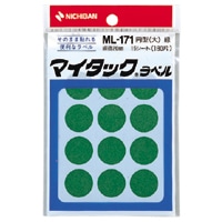 ML-171-3 ｸﾞﾘｰﾝ マイタックラベル　ML-171　緑 1個 (ご注文単位1個)【直送品】