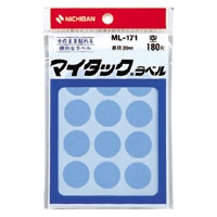 ML-171-16 ｿﾗ マイタックラベル　ML-171　空 1個 (ご注文単位1個)【直送品】