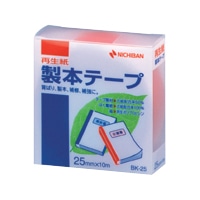 BK-25-1 ｱｶ 製本テープ　BK-25　赤　25X10 1個 (ご注文単位1個)【直送品】