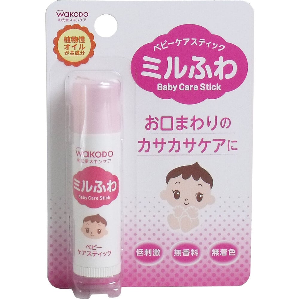 アサヒグループ食品　ミルふわ ベビーケアスティック 5g　1個（ご注文単位1個）【直送品】