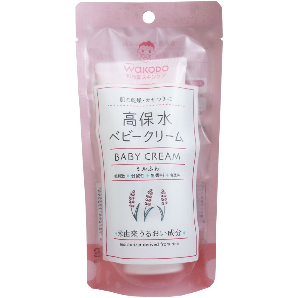 アサヒグループ食品　和光堂 ミルふわ 高保水ベビークリーム 顔・からだ用 70g　1個（ご注文単位1個）【直送品】