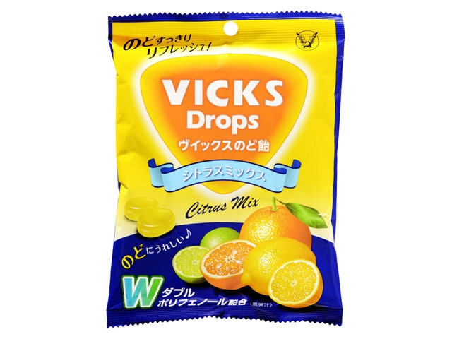 大正製薬ヴィックスのど飴シトラスミックス70g※軽（ご注文単位6個）【直送品】