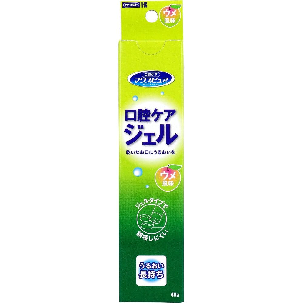 川本産業　マウスピュア 口腔ケアジェル ウメ風味 40g入　1個（ご注文単位1個）【直送品】