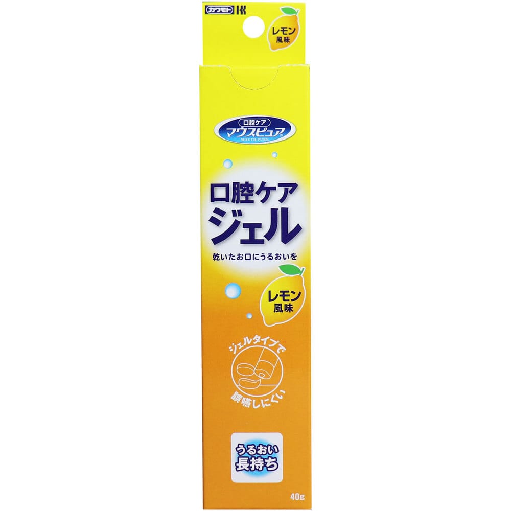 川本産業　マウスピュア 口腔ケアジェル レモン風味 40g入　1個（ご注文単位1個）【直送品】