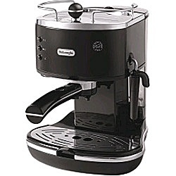 デロンギ　Delonghi エスプレッソ・カプチーノメーカー アイコナコレクション ブラック ECO310BK ［ミルなし］ 1個（ご注文単位1個）【直送品】