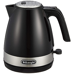 デロンギ　Delonghi 電気ケトル ACTIVE(アクティブ) インテンスブラック KBLA1200J-BK ［1.0L］ 1個（ご注文単位1個）【直送品】