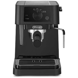 デロンギ　Delonghi エスプレッソ・カプチーノメーカー スティローザ ブラック EC235J-BK ［ミルなし］ 1個（ご注文単位1個）【直送品】