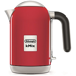 デロンギ　Delonghi 電気ケトル kMix(ケーミックス) スパイシーレッド ZJX650J-RD ［1.0L］ 1個（ご注文単位1個）【直送品】