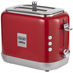 デロンギ　Delonghi ポップアップトースター kMix(ケーミックス ) スパイシーレッド TCX752J ［2枚］ 1個（ご注文単位1個）【直送品】