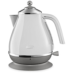 デロンギ　Delonghi 電気ケトル icona CAPITALS(アイコナ・キャピタルズ) シドニーホワイト KBOC1200J-W ［1.0L］ 1個（ご注文単位1個）【直送品】