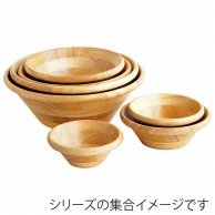 ヤマコー 天然木サラダボウル・ナチュラル　φ15cm  32032 1個（ご注文単位1個）【直送品】