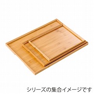 萬洋 炭化トレー　浅 大 32019L 1個（ご注文単位1個）【直送品】