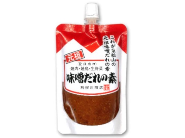 利根川味噌だれの素スタンドパウチ130g※軽（ご注文単位24個）【直送品】