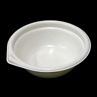 デンカポリマー 丼容器　ラルム　本体R 160 ホワイト 50枚/袋（ご注文単位20袋）【直送品】