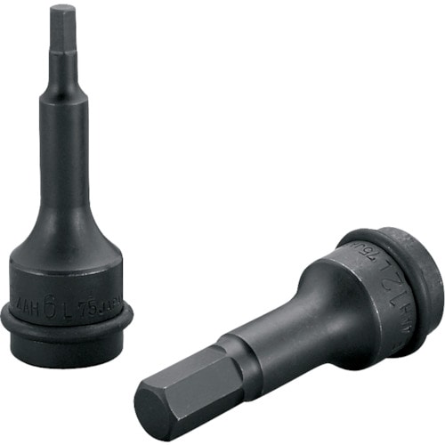 トラスコ中山 TONE インパクト用セミロングヘキサゴンソケット 10mm（ご注文単位1個）【直送品】