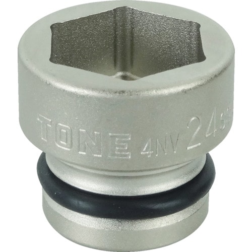 トラスコ中山 TONE インパクト用ショートソケット 22mm（ご注文単位1個）【直送品】